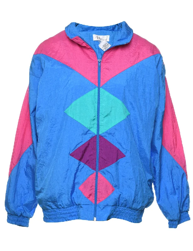 1990s Multi-Colour Nylon Jacket - L